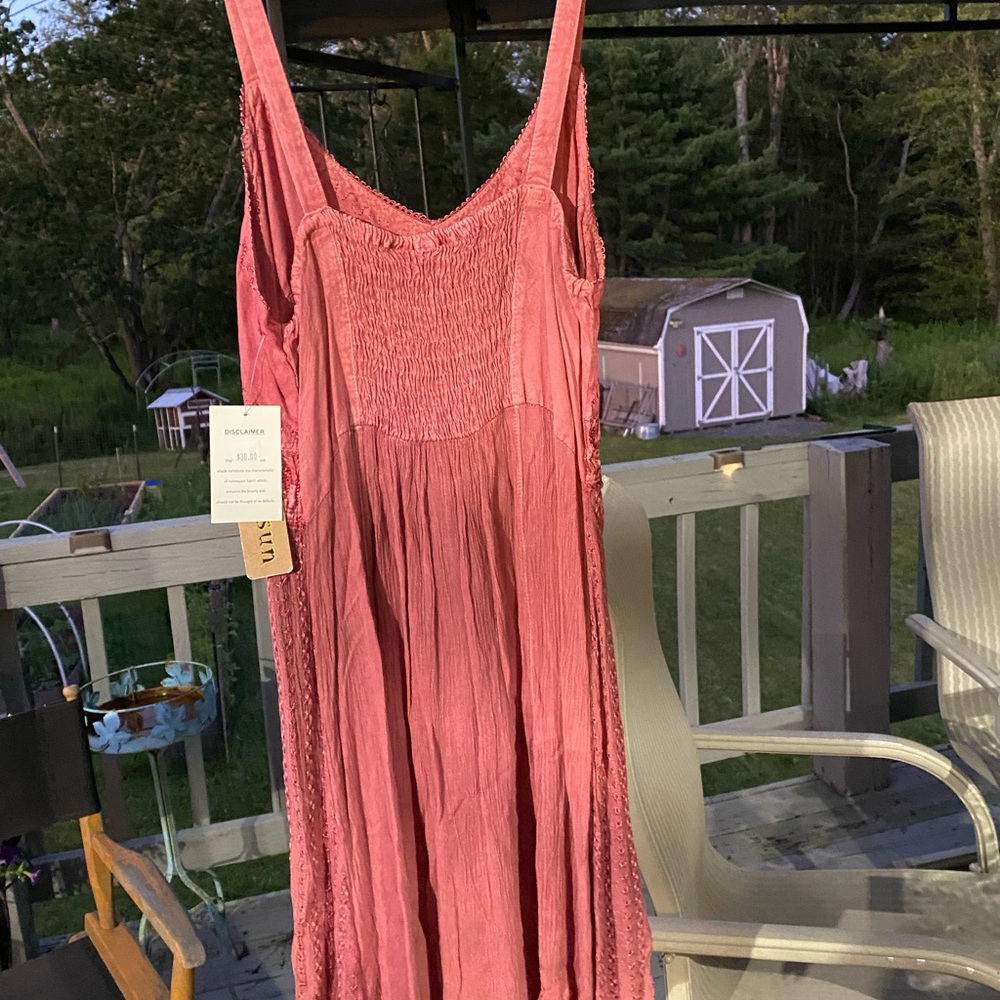 Raya Sun Coral Dress - Picture 5 of 5